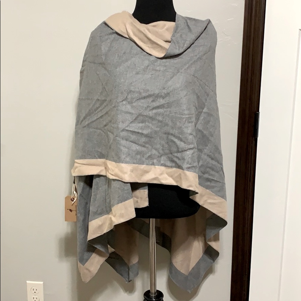 BNWT - reversible poncho